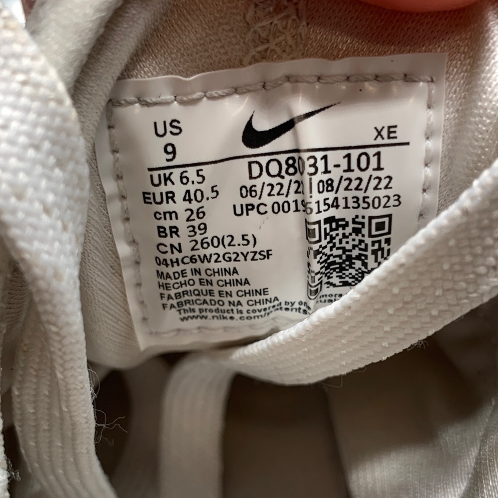 Nike Air Huarache Craft Summit White Running‎ Shoes DQ8031-101 Women’s Sz 9 - Picture 5 of 10